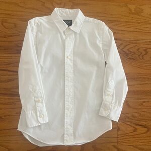 J. Crew Crewcuts Boy Ludlow White Dress Shirt